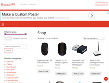Tablet Screenshot of bazaar99.com